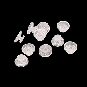 Botones linguales de cerámica ortocompuestos dentales 10 un. para base redonda adhesiva - Imagen 1 de 5