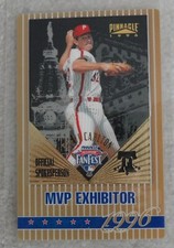 1996 Steve Carlton Pinnacle FanFest MVP Exhibitor Laminated Pass #0012