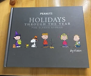 Peanuts Holidays Through the Year Five Classic Stories Book Hallmark - Picture 1 of 10
