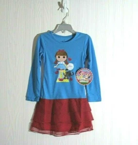 Camisón Lalaloopsy para niñas talla XS 4-5 pijama azul nuevo con etiquetas - Imagen 1 de 3