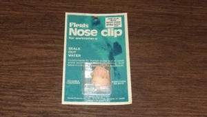 Nuevo Clip Nariz Flents Para Nadadores Natación Un Clip Con Cordón Para Cuello Talla Junior - Imagen 1 de 3