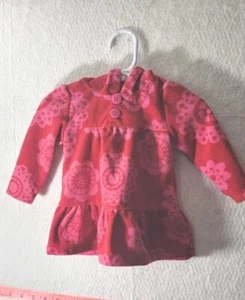 Sudadera con Capucha Carter's Baby - 9 Meses - Rosa Floral/Rojo - Imagen 1 de 7