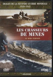 IMAGES DE GUERRE 1939 -1945  LES CHASSEURS DE MINES LE HMS VERNON - Picture 1 of 2