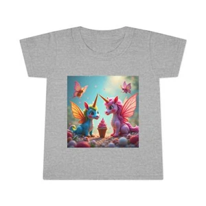 Magical Unicorn Toddler T-shirt, Cute Fairy Fantasy Shirt, Kids Birthday [...] - Picture 1 of 4