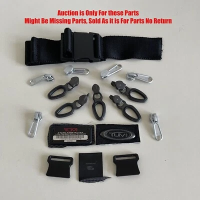 Tumi 6525D Travel Bag Luggage Suitcase Grip Pull Hold Handle Parts Zipper Zip - Image 1 of 4