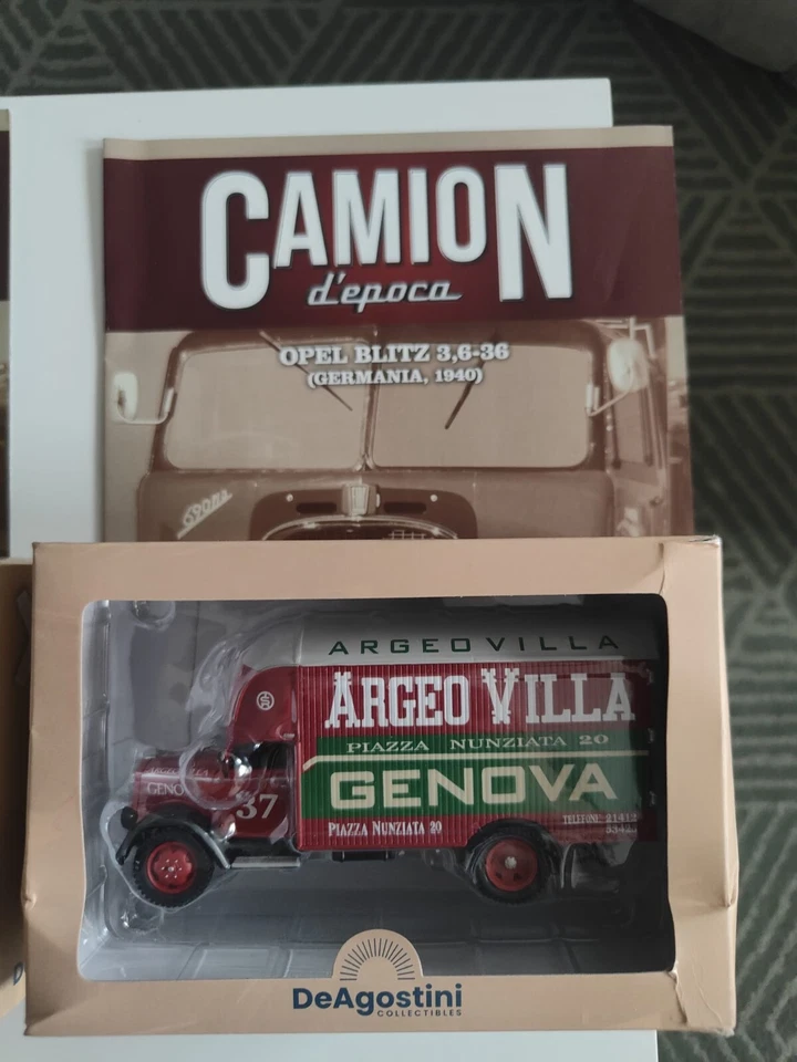 Modellino Opel Blitz 3,6-36 (1940) - DeAgostini 1:43 - Con Fascicolo Argeo Villa - Immagine 1 di 1
