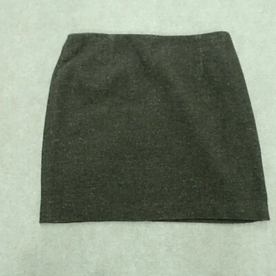 Gap Mini Pencil Skirt Women's Size 10 Brown Acrylic Wool Blend - Image 1 of 4