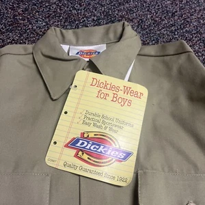 Dickies VTG Boys Size 10 School Uniform Shirt - Picture 1 of 3