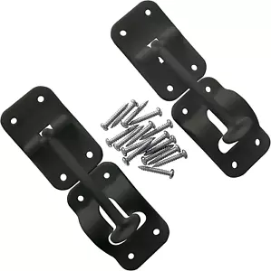 3 1/2" RV Door Holder and Latch - Camper & Trailer Door Catch - T Style OEM - Bl - Picture 1 of 12