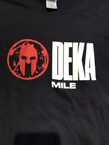 DEKA MILE Spartan T-Shirt schwarz Größe L NEU - Bild 1 von 5