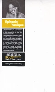 Tiphanie Yanique Brooklyn Public Library Bookmark 2022 - Picture 1 of 2