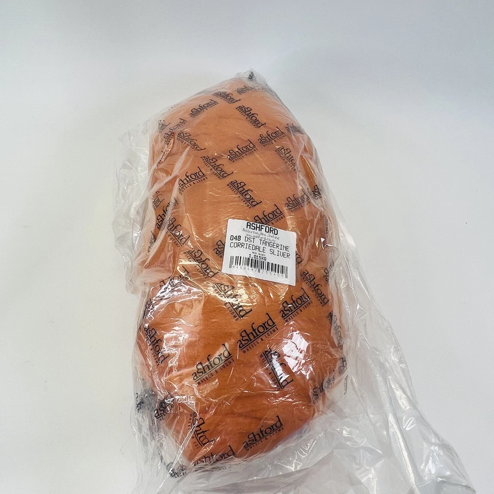 Ashford 048 DST Mandarina Teñida Corriedale Astilla 1.015 Kg Nueva Zelanda Foto 1 de 4