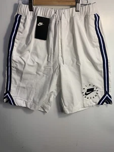 Nike Sportswear NSW Pantalones Cortos Retro Blanco Azul Marino Para mujeres Talla Pequeña AR3010 100 - Imagen 1 de 7