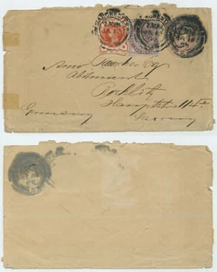 73527 - Ganzsache - ZuF - Manchester 12.1.1899 nach Rochlitz - Vorderseite - Bild 1 von 1