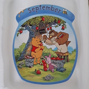 Winnie the Pooh The Whole Year Through plate September Certificate Authenticity - Picture 1 of 5