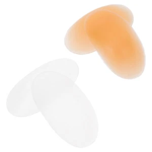 2 Pairs Invisible Shoulder Pads Men and Women Silicone for Blouses - Imagen 1 de 12