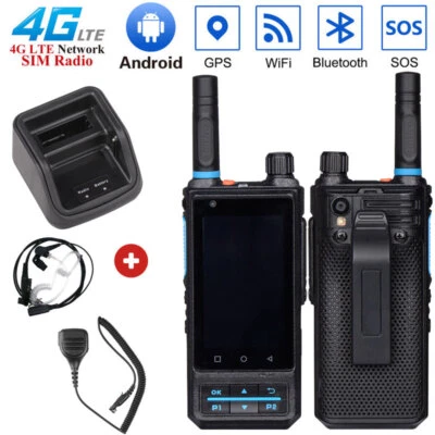 Inrico S200 4G Android 10 Outdoor Radio Rugged Phone PTT Walkie Talkie Mobile - Image 1 of 4