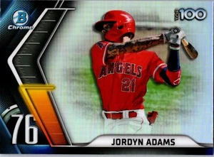 2022 Bowman #BTP-76 Jordyn Adams Bowman Scouts' Top 100 - Picture 1 of 2