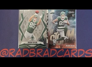 NFL Football New York Jets 25 Panini Mason Taylor 2 Rookie Card Lot MINT - Picture 1 of 1