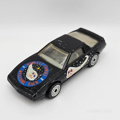 VTG 1982 Matchbox Pontiac Firebird SE Black w/Halley's Comet Hood/Doors (SF2) - Image 1 of 4