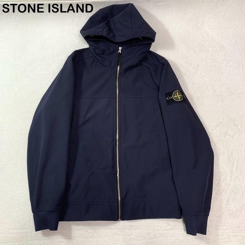 Giacca nylon Stone Island usata parka montagna capospalla uomo taglia M rara