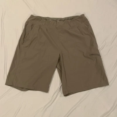 Bermuda Mountain Hardwear cáqui bronzeada Dynama náilon elástica tamanho G - Imagem 1 de 4