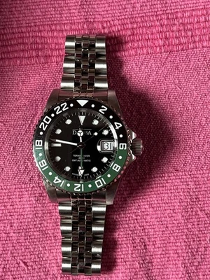 Davosa Ternos Ceramic GMT Ref.:  161.590.70 mit Rechnung - Bild 1 von 4