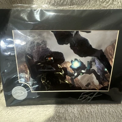 Impresión Mylar firmada de Halo 2 edición limitada #484/500 ¡súper rara! Nunca abierto  Foto 1 de 4