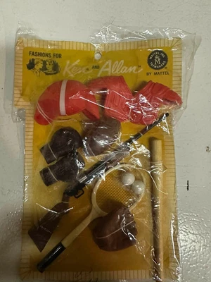 Mattel Ken and Allan Sportsman Pak #1802 de Japón 1963 de colección Foto 1 de 4