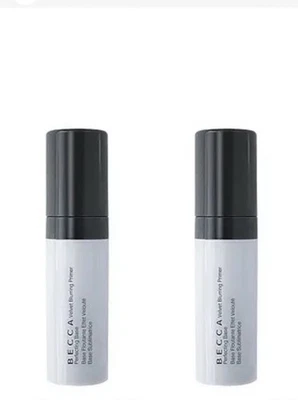 2x Becca Velvet Blurring Primer 5ml 10ml Discontinued Rare Travel Minis BN UK - Image 1 of 2