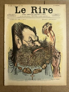 Le Rire Journal Humoristique French Magazine March 5, 1898 - Picture 1 of 4