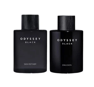 [MEN] ODYSSEY Black Skin Refiner 130ml + Emulsion 130ml from Korea - Imagen 1 de 7