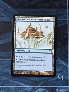 Magic MTG Champions of Kamigawa Minamo, School at Water's Edge NM - Picture 1 of 4