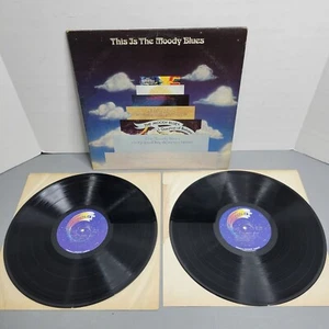 This Is The Moody Blues Vinyl 2 LP Set Threshold Records 1974 - Picture 1 of 10