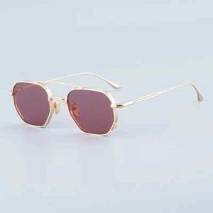 Titanium Sunglasses For Men And Women UV400 Fashion Glasses - Picture 1 of 21