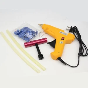Portable Car Panel T-Bar Puller Lifter Hot Glue Gun Paintless Dent Repair Tools - Picture 1 of 10