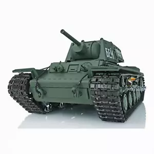 1/16 HengLong 2.4G Soviet KV-1 RTR 7.0 Plastic RC Tank Model 3878 IR BB Combat - Picture 1 of 12