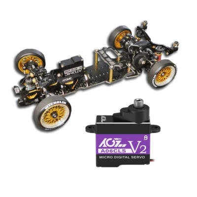 Atomic DRZ3 MS RWD Drift Chassis Kit (No Electronic) With AGFRC Aluminum Case 20 - Image 1 of 4
