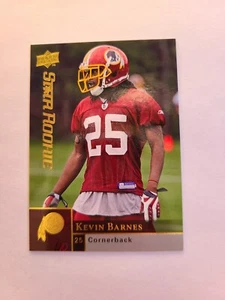 Upper Deck Football Star Rookie 2009 # 287 Kevin Barnes radiocontrol - Imagen 1 de 2