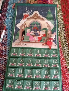 Vintage Avon Countdown to Christmas Advent Calendar with Original Mouse - Picture 1 of 6