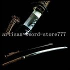 Ton gehärtet kampfbereit japanischer Samurai Katana T10 Stahlklinge Schwert scharf