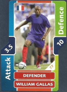 TOPPS MATCH ATTAX WORLD CUP 2006- #077-FRANCE-WILLIAM GALLAS - Picture 1 of 1