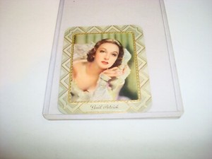 Gail Patrick Sultan Cigarette Card 102 Embossed 1930's NM-