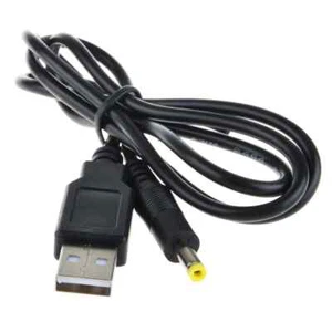 Cavo adattatore alimentazione USB A a DC 5V 4,0mm/1,7mm cavo 80cm caricatore per Sony PSP US - Foto 1 di 1