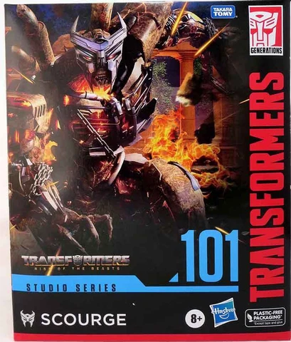 Transformers Studios Series 8" Figure Leader Class - Scourge IN STOCK Cover