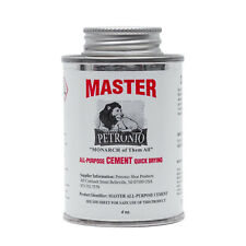 Masters All-Purpose Cement 4oz  Brush in Can - Shoe Repair Cement