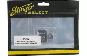 Stinger SE-P14 iGO North America Map Micro SD Card for Elev8 Stereo Radio UN1880 - Picture 1 of 3