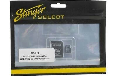 Stinger SE-P14 iGO North America Map Micro SD Card for Elev8 Stereo Radio UN1880 - Image 1 of 3