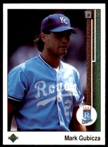 1989 Upper Deck Mark Gubicza Baseball Cards #202
