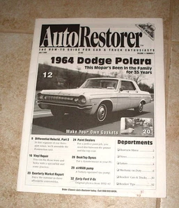 Classic Auto Restorer Magazine July 1999 1964 Dodge Polara and More - Picture 1 of 1